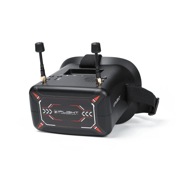 IFlight FPV Video 40CH Glasses Googles Racing Drone Four-Axis Head-Mounted 5.8G DVR Video Receiver 4.3 Inches Aircraft FPV UAV